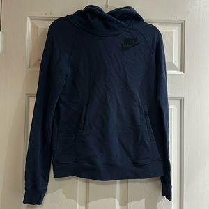 Navy blue Nike hoodie size medium